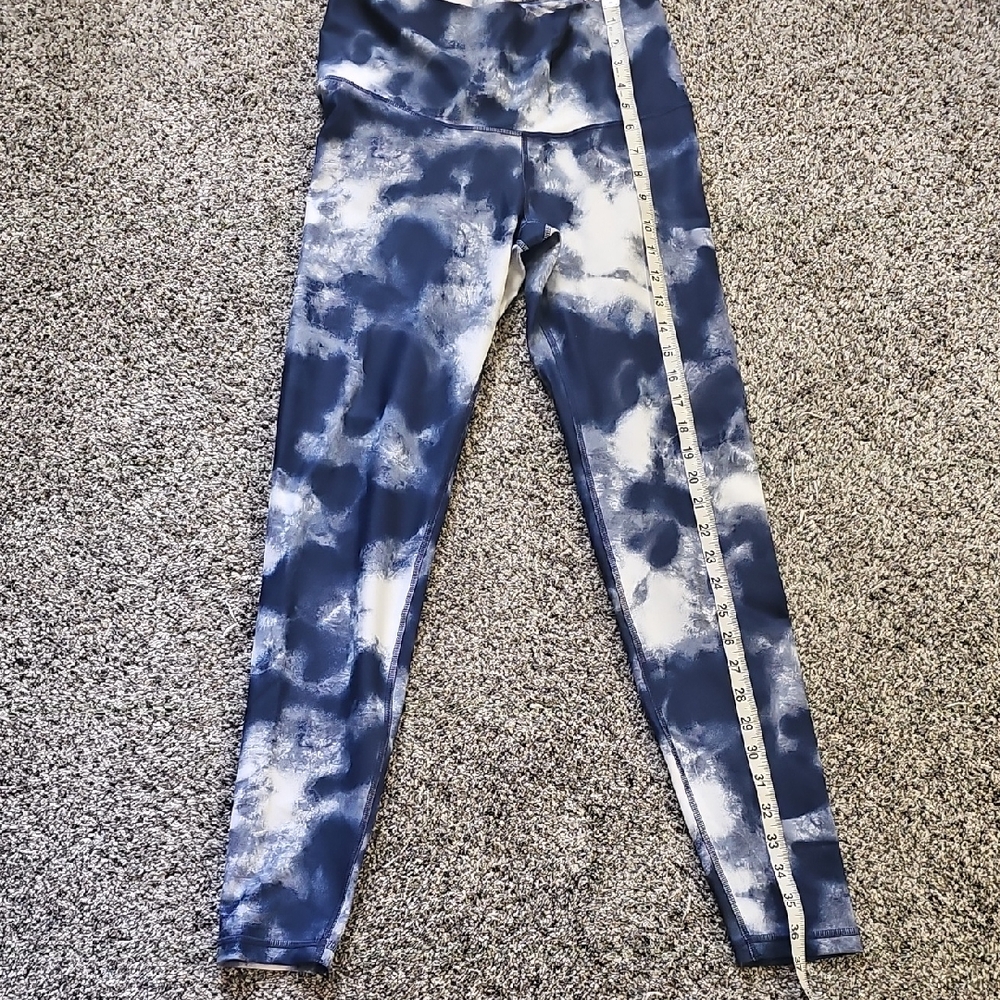Old Navy Active Blue and White Leggings
